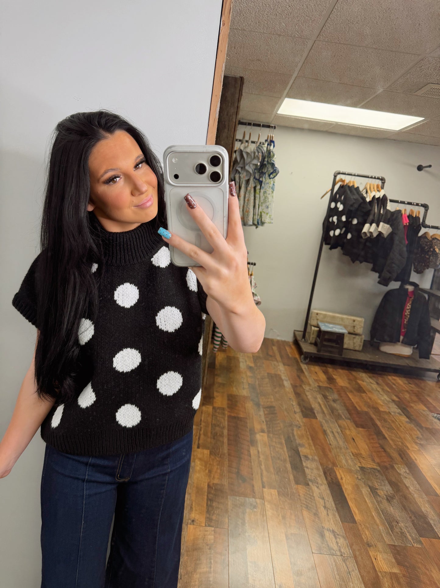 Dotty Darling Top