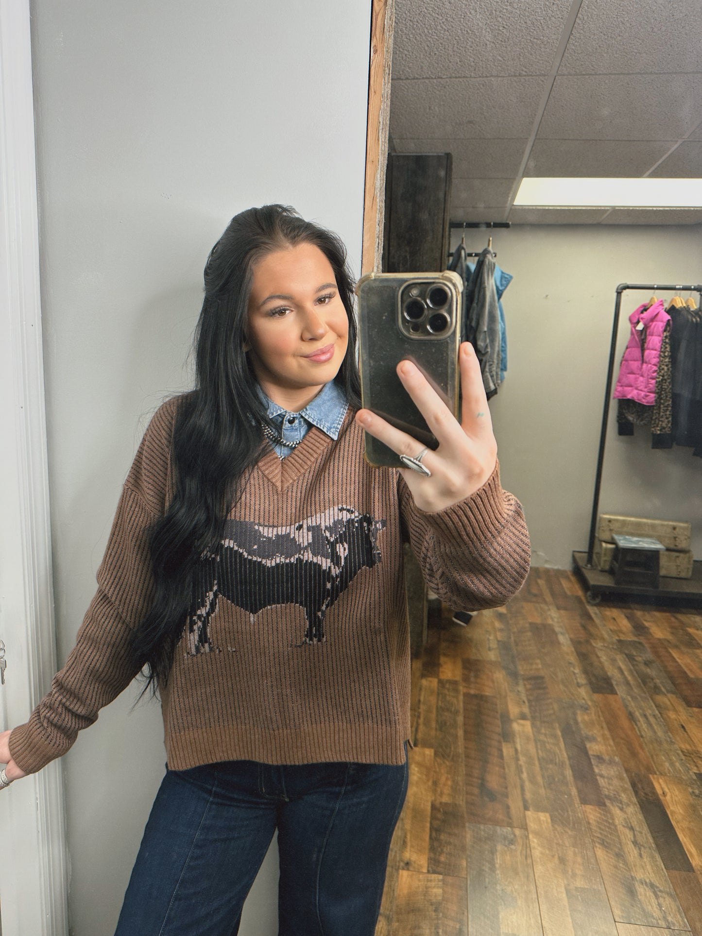 Angus Highway Knit Vintage Sweater