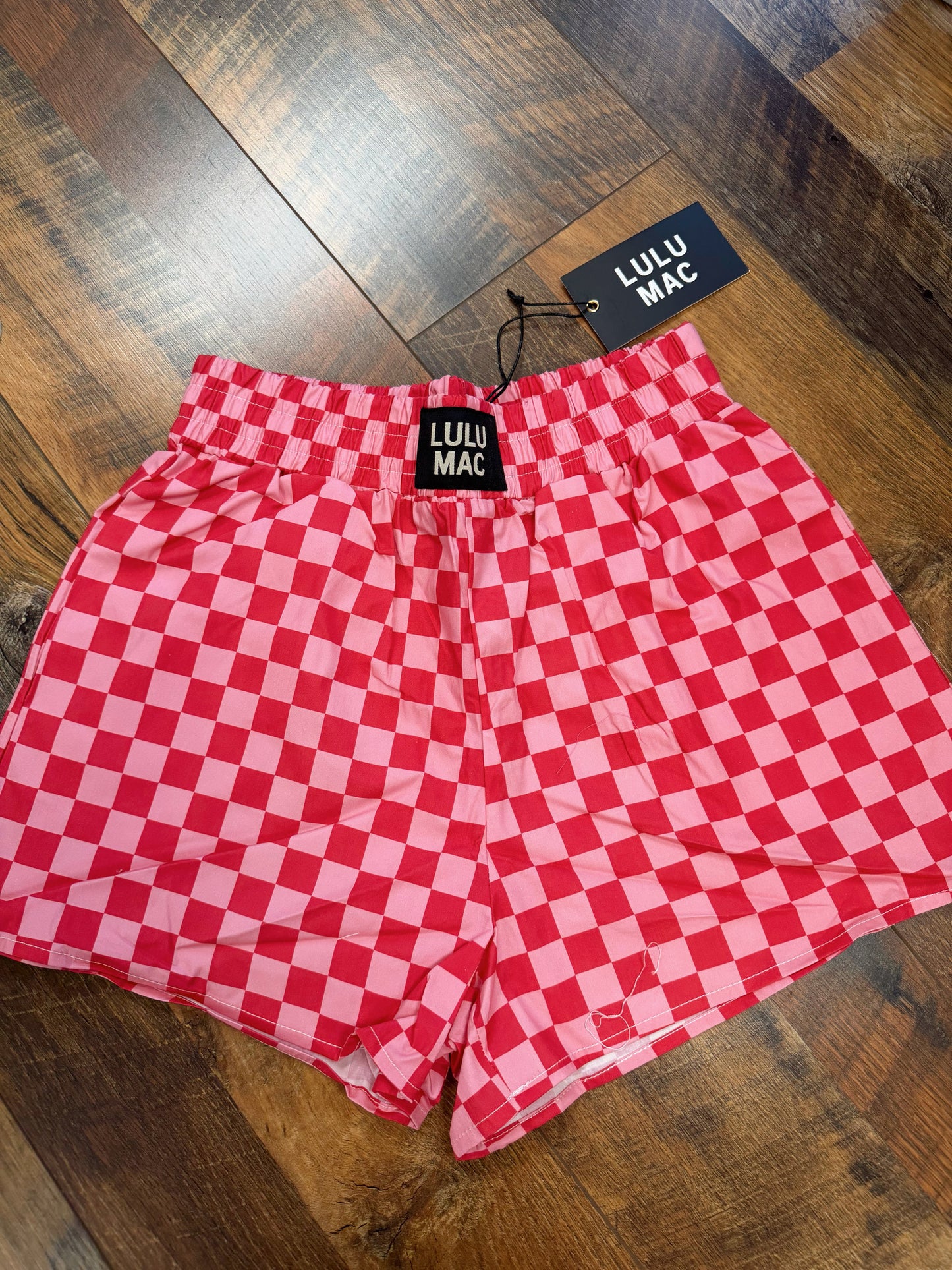 Lulu Mac Checkered Shorts