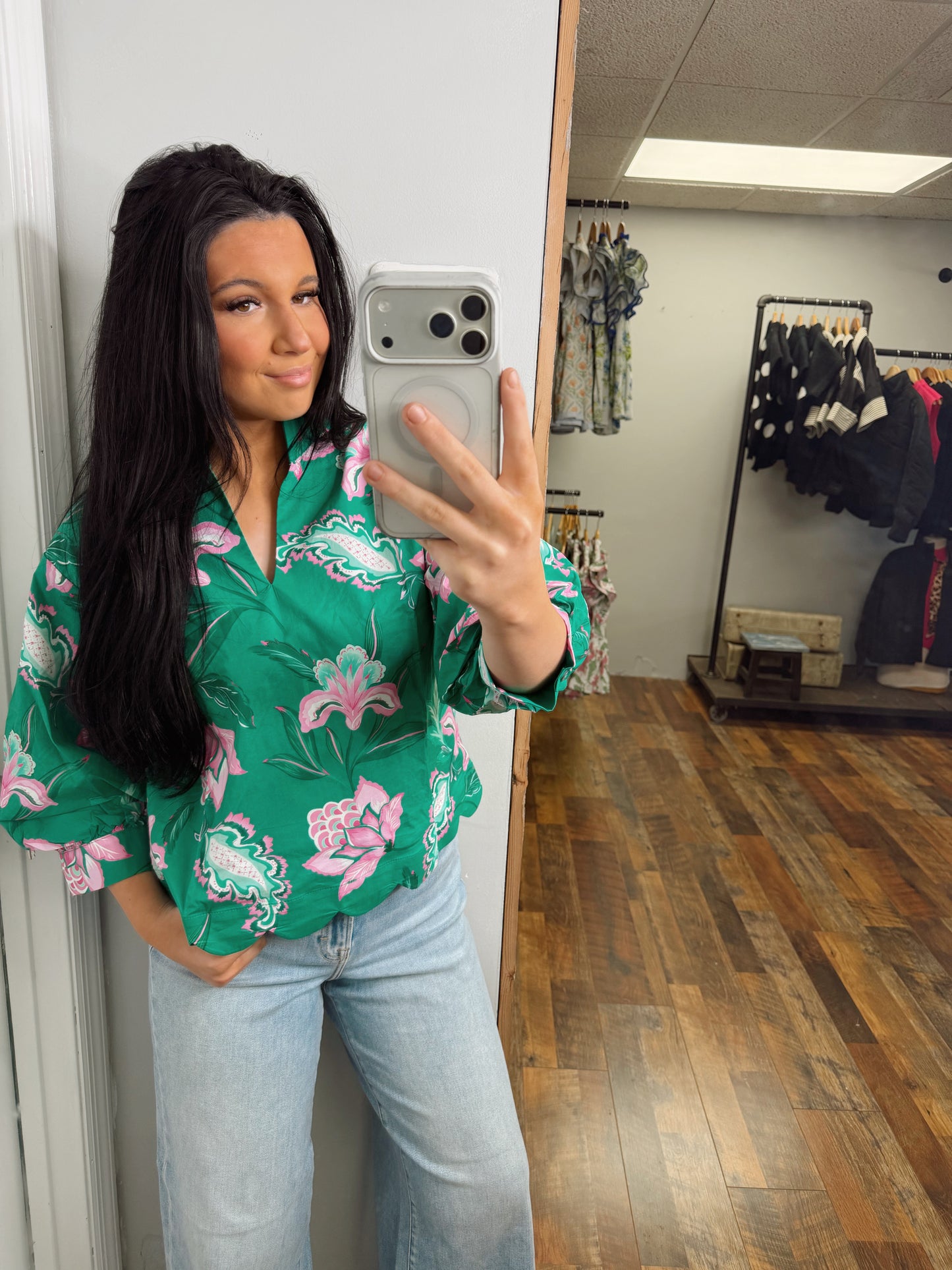Lenny Floral Top