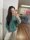 The Show Halter Top Crew Neck Acid Wash