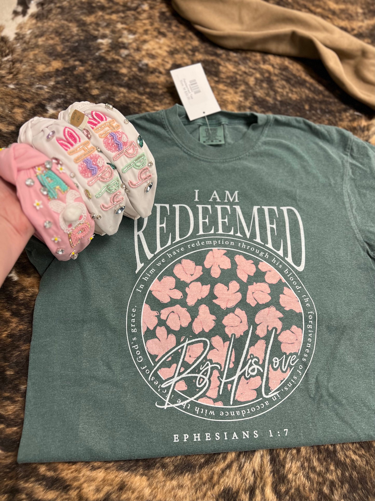 I am redeemed tee