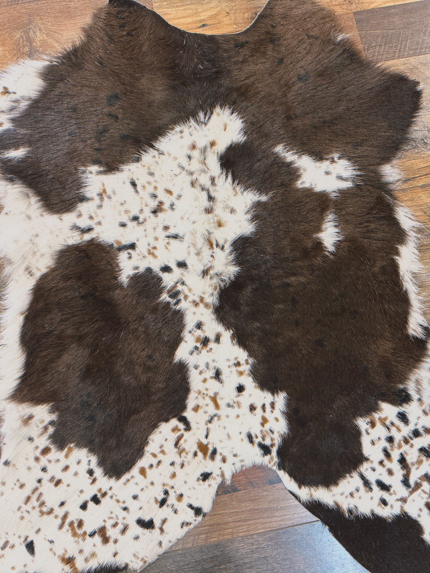 Brown Speckled Calf Cowhide