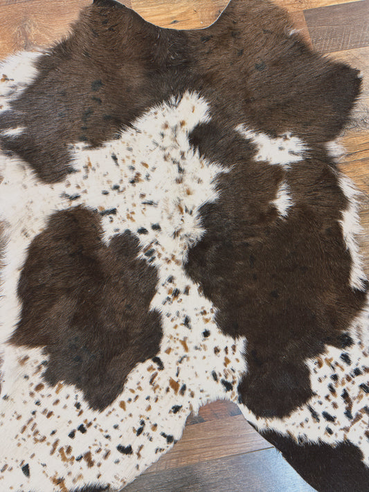 Brown Speckled Calf Cowhide