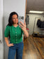 Troy Green Cardigan