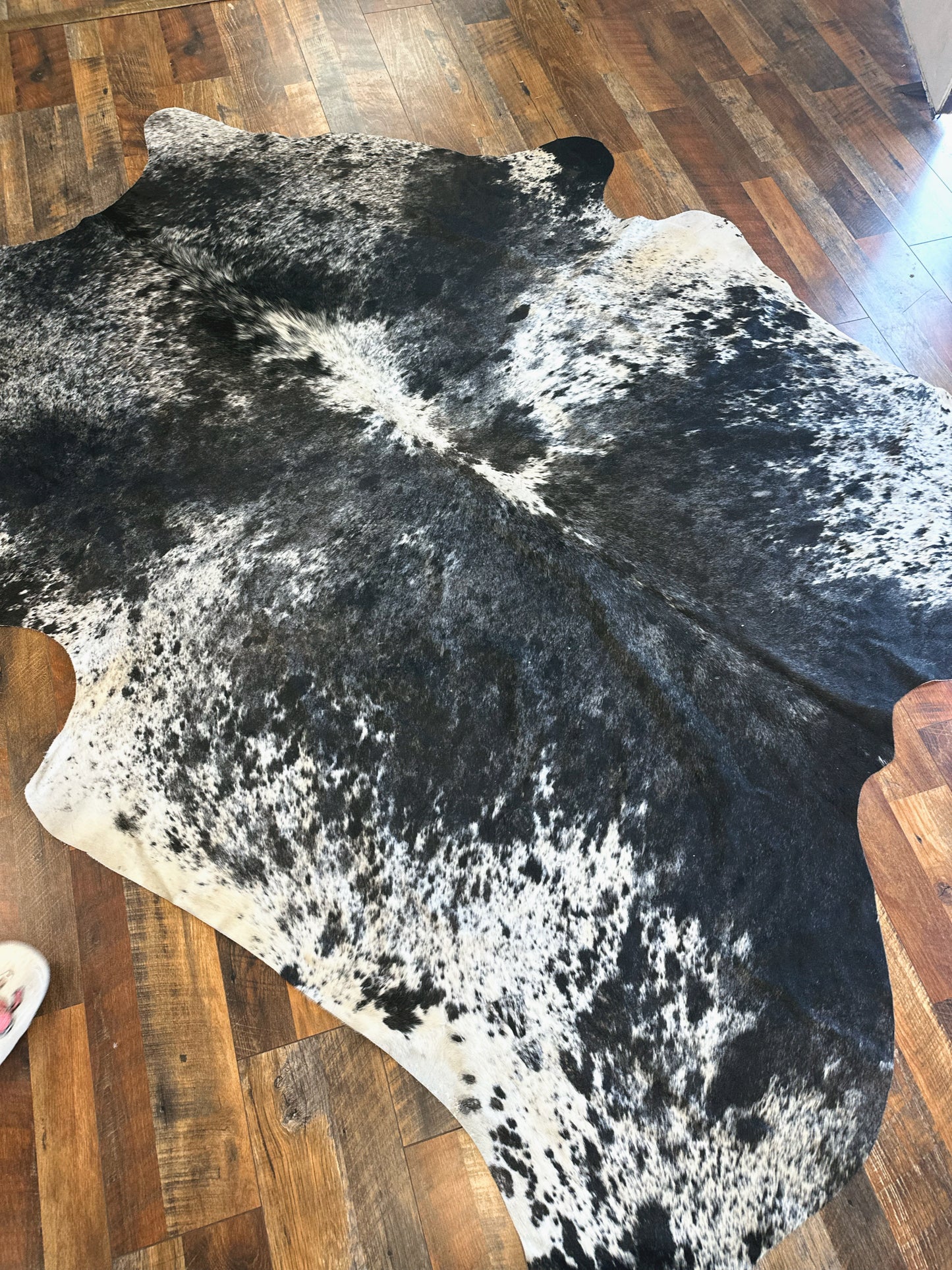 Salt N Pepper Cowhide Rug