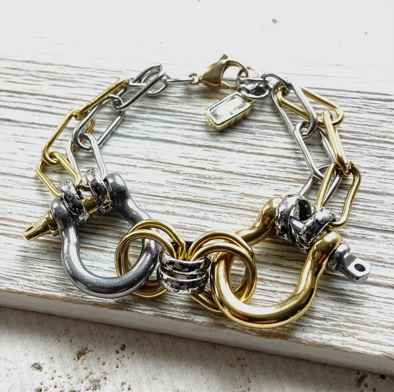Double Shackle Bracelet