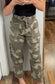 Camo Print with Belt Pants