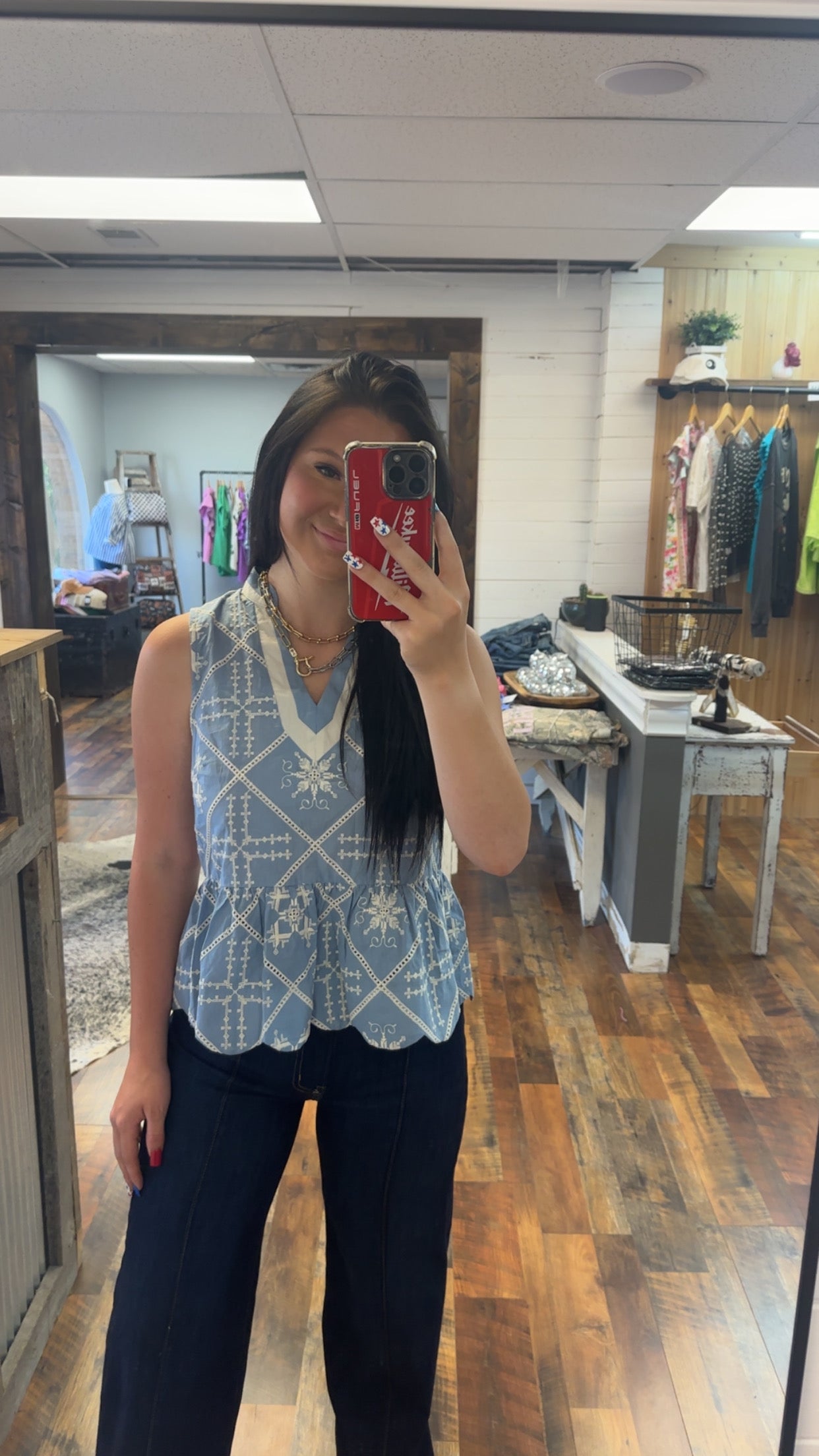 Blue is your color Top