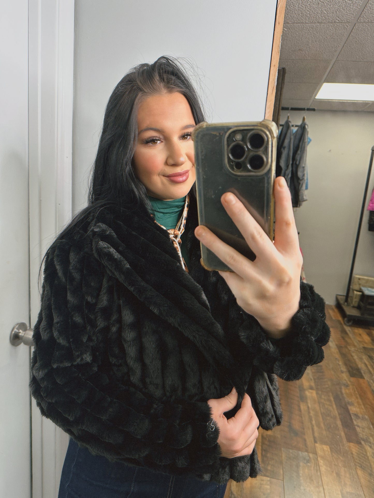 Faux Adios Fur Jacket