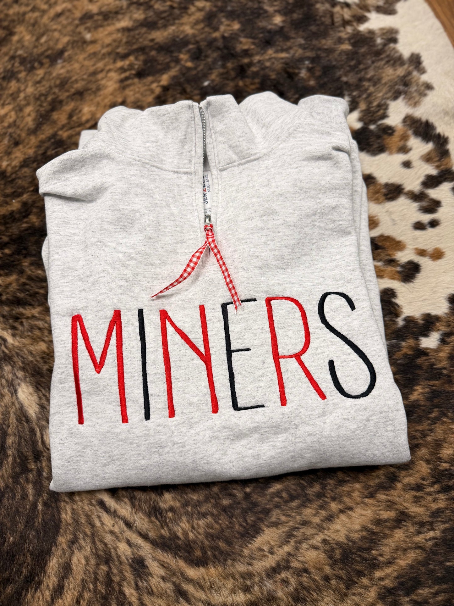 Miners 1/4 Zip