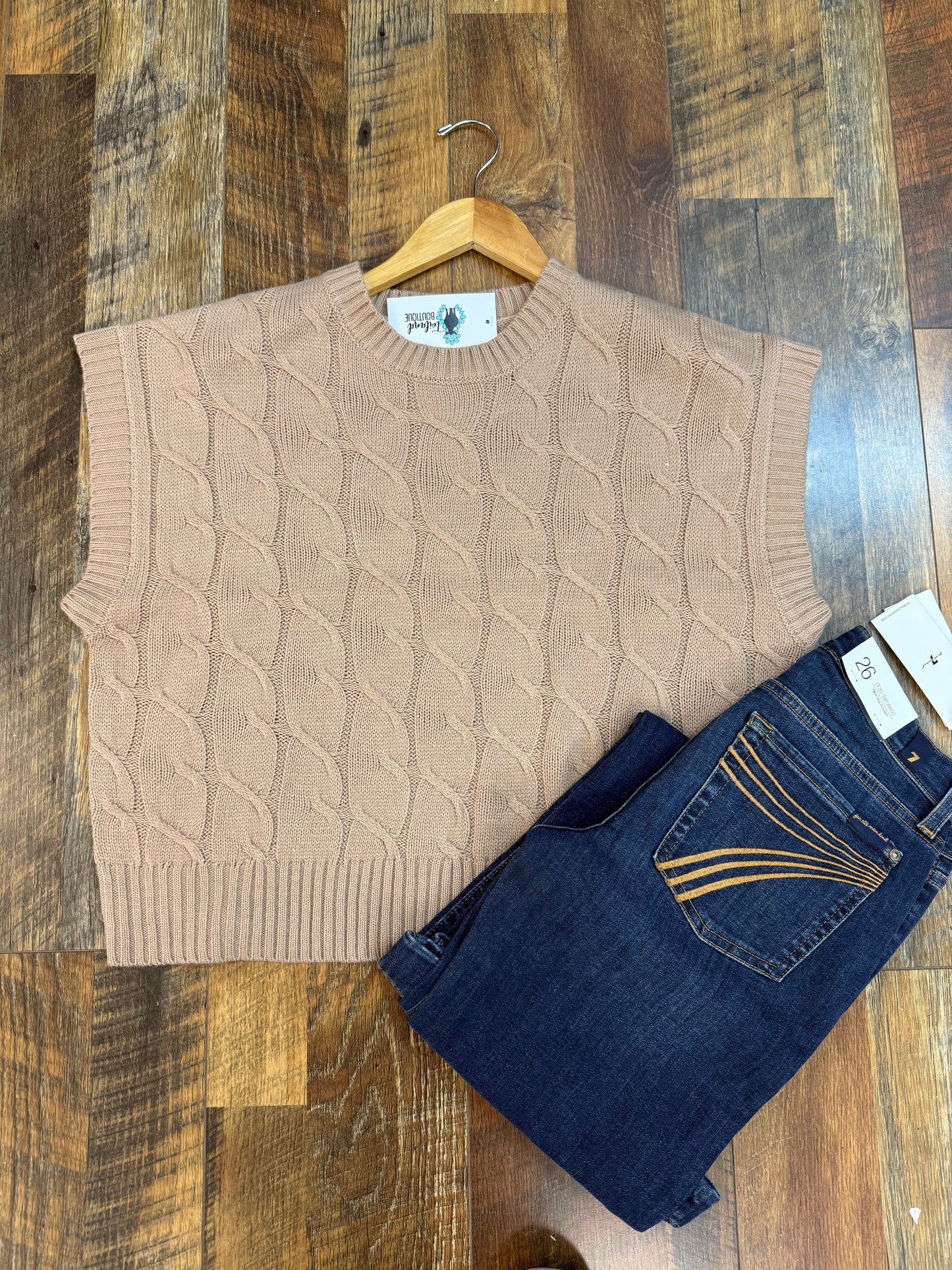 Langley Dark Taupe Sweater