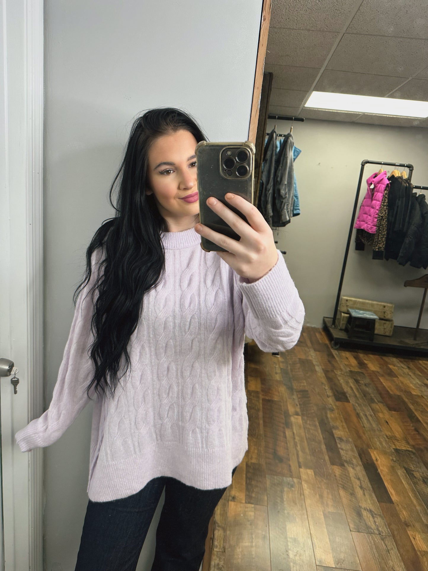 Snowy Winter Sweater