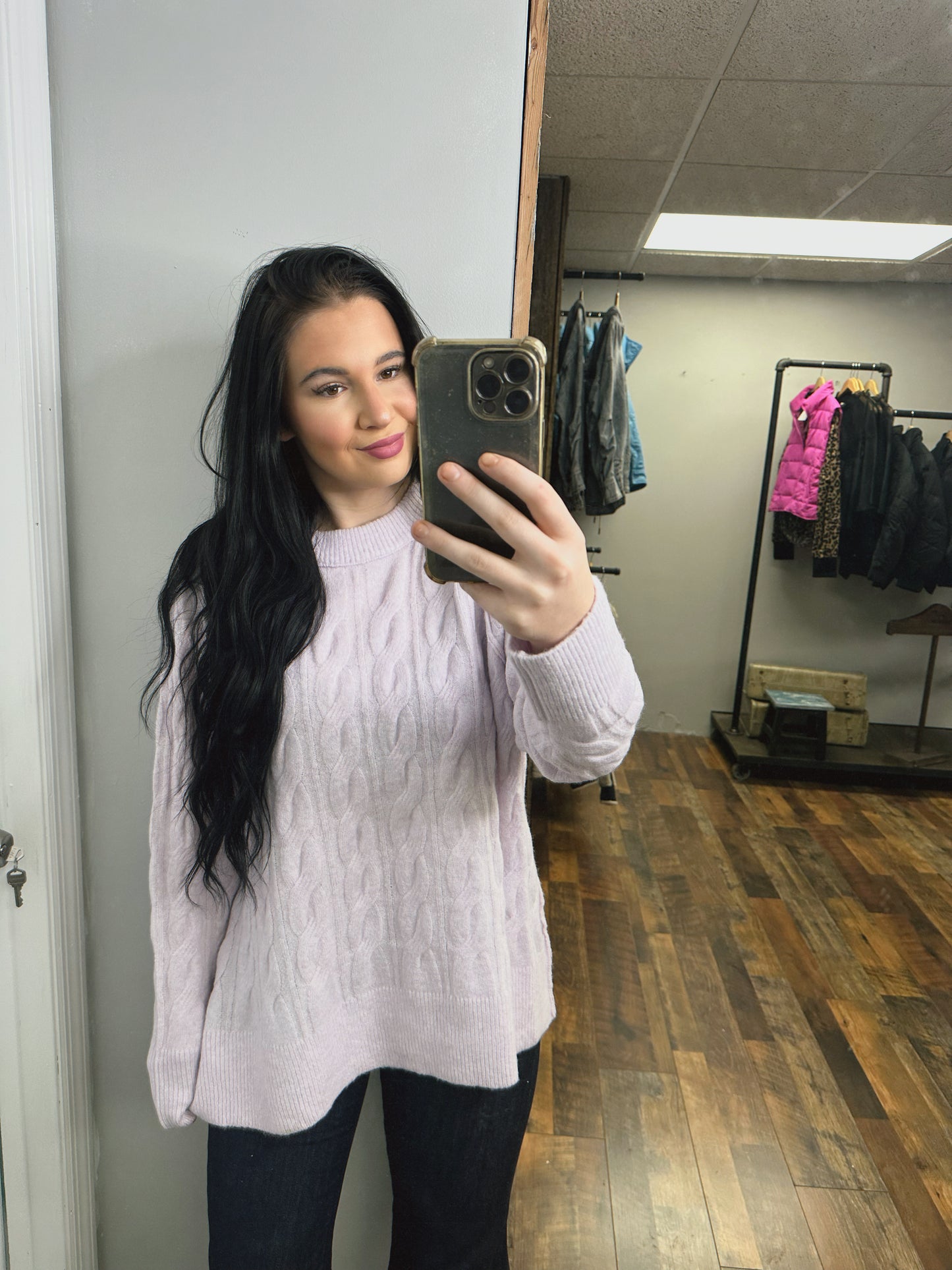 Snowy Winter Sweater