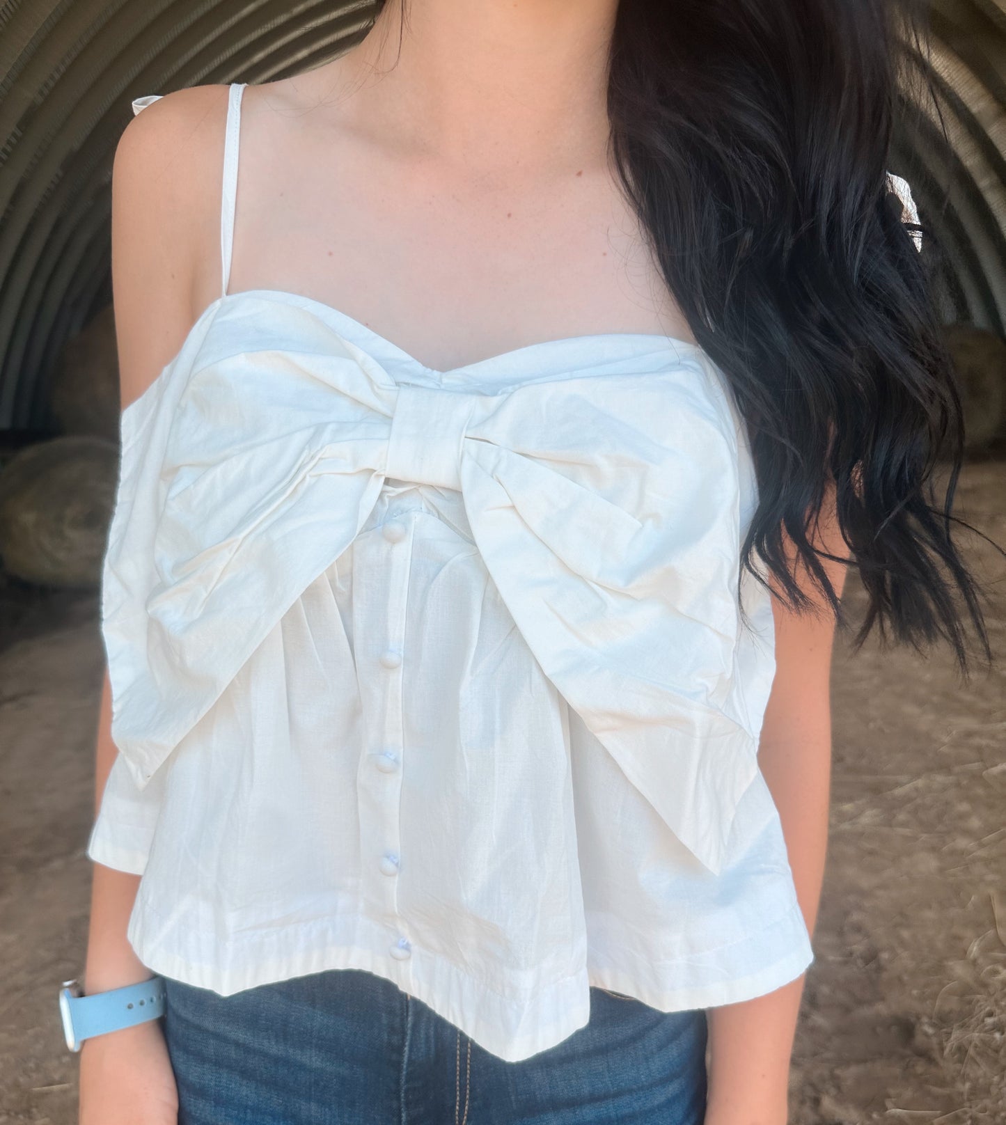 Cinch Bow Top