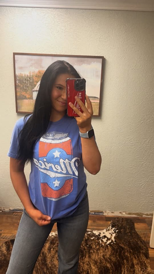 Merica Can Tee