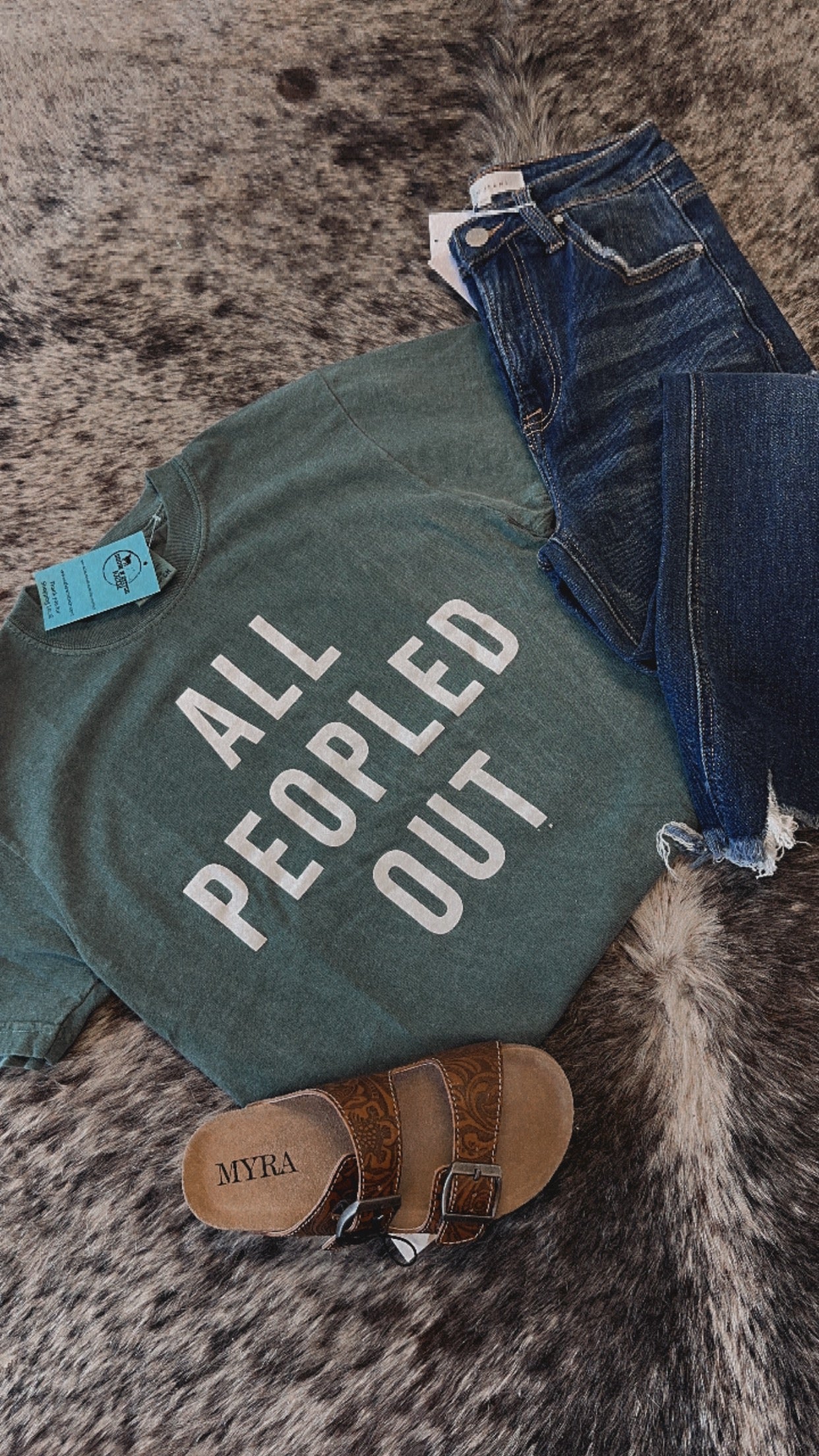 All Peopled Out Tee