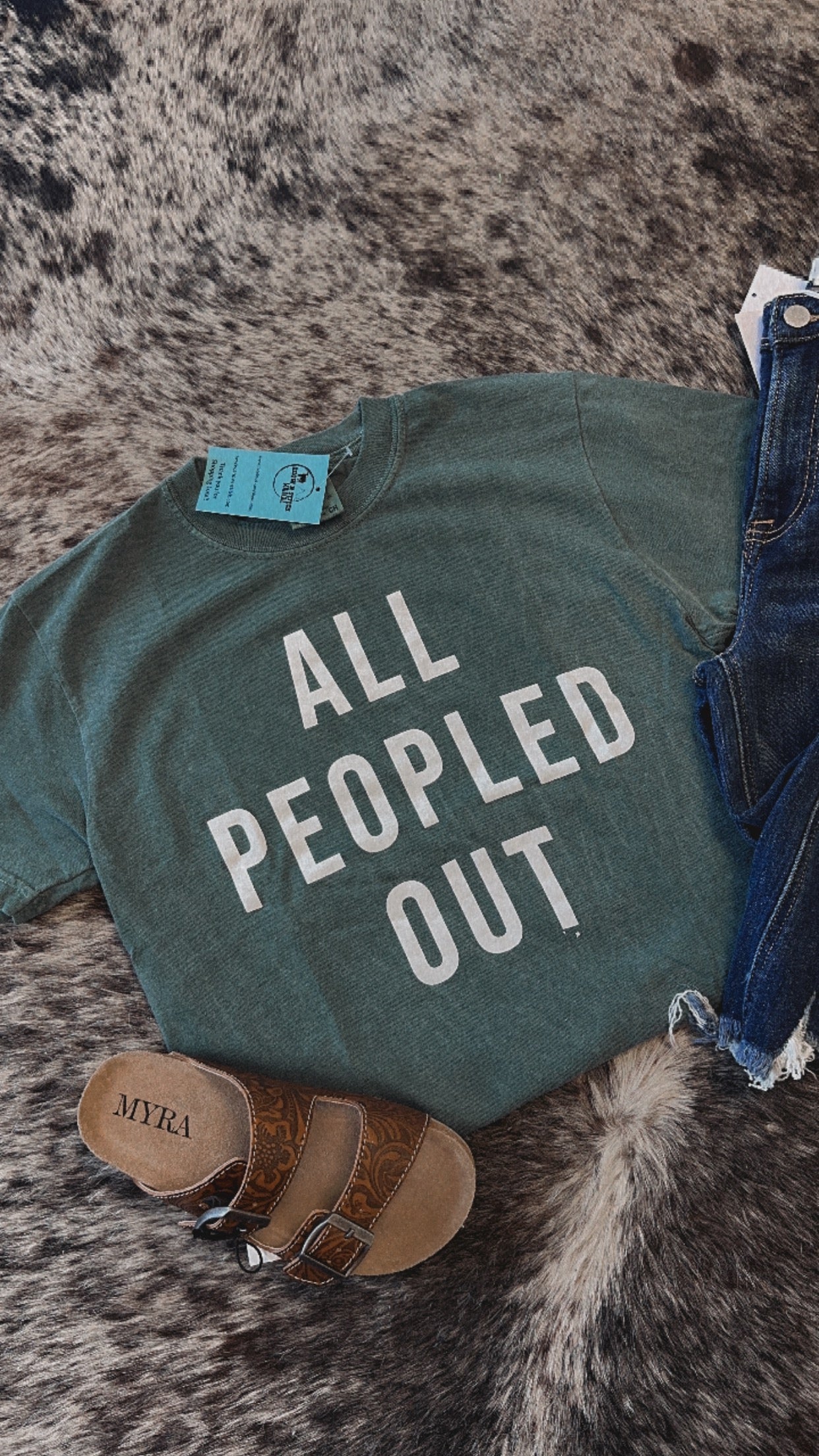 All Peopled Out Tee