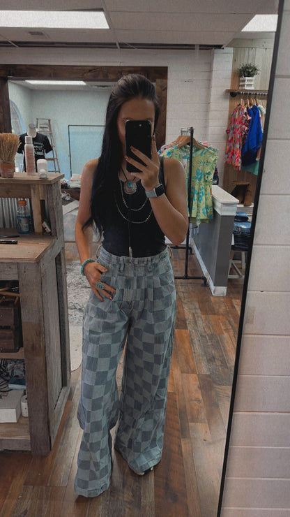 Too Sweet Checkered pants