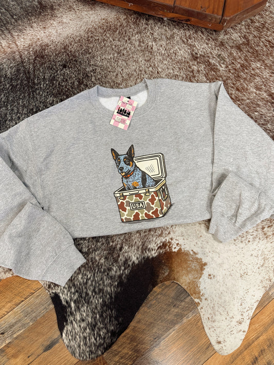Blue Heeler Cooler Sweatshirt